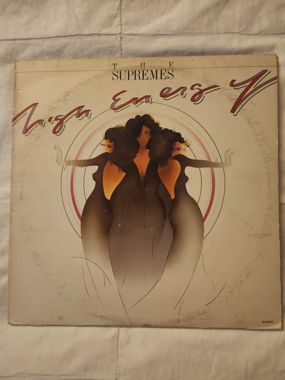 The Supremes - High Energy - Never Played - Album Cover Has Time Wear